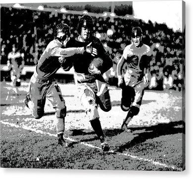 Vintage Sports - Football - Acrylic Print