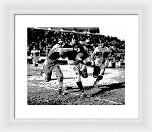 Vintage Sports - Football - Framed Print