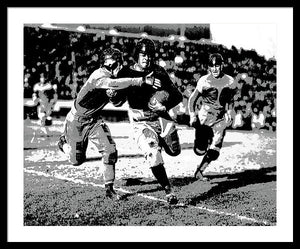 Vintage Sports - Football - Framed Print