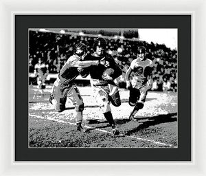 Vintage Sports - Football - Framed Print