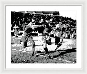 Vintage Sports - Football - Framed Print