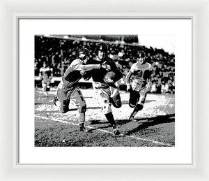 Vintage Sports - Football - Framed Print