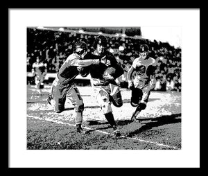 Vintage Sports - Football - Framed Print