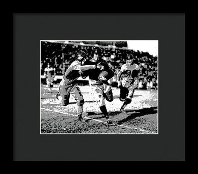 Vintage Sports - Football - Framed Print