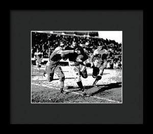 Vintage Sports - Football - Framed Print