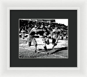 Vintage Sports - Football - Framed Print