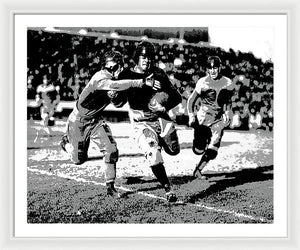 Vintage Sports - Football - Framed Print