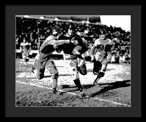 Vintage Sports - Football - Framed Print