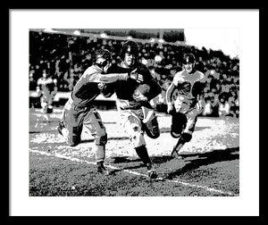 Vintage Sports - Football - Framed Print