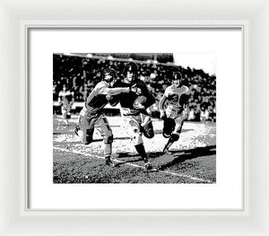 Vintage Sports - Football - Framed Print