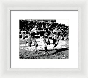 Vintage Sports - Football - Framed Print