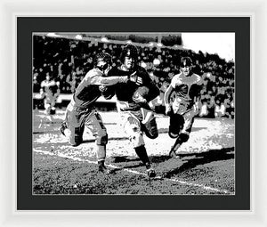 Vintage Sports - Football - Framed Print