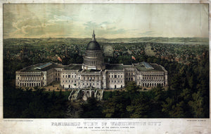 Washington Dc 1857 - Art Print